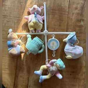 Peter Rabbit & Friends Musical Mobile-vintage-Beatrix Potter-excellent condition